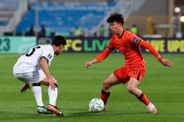巅峰国际 U23亚洲杯：中国队首战0-0战平伊拉克队